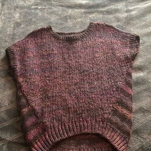 Shirt sleeves sweater